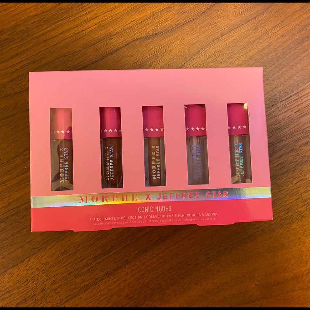 Morphe X Jeffree Star Iconic Nudes Lip Collection